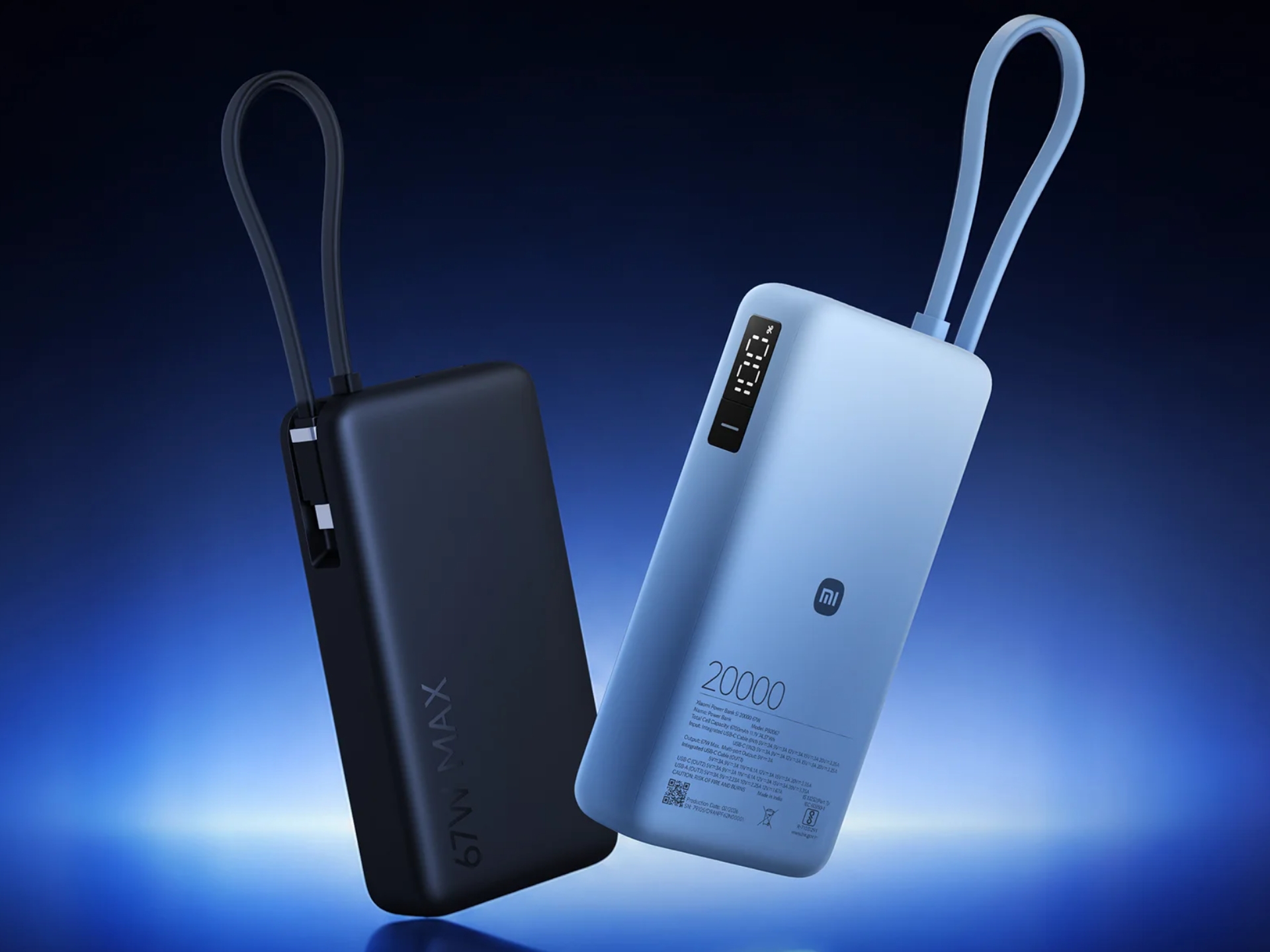 Barevné varianty Xiaomi 5i: Jet Black a Ice Blue